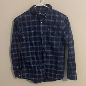 Boy’s Vineyard Vines Performance Plaid Shirt